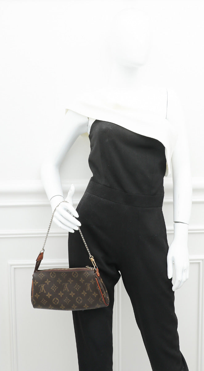 Louis Vuitton Brown Monogram Eva Clutch Bag