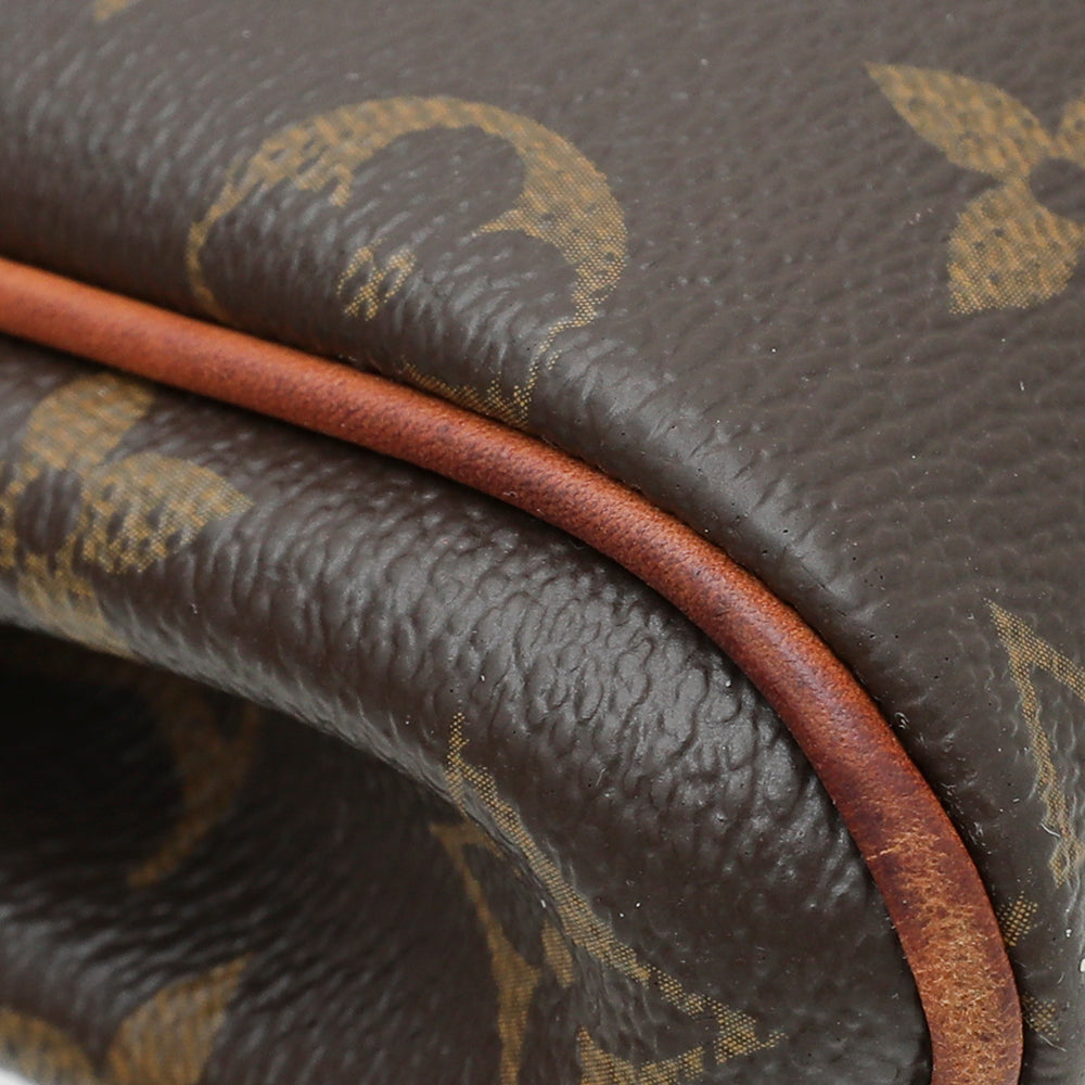 Louis Vuitton Brown Monogram Eva Clutch Bag