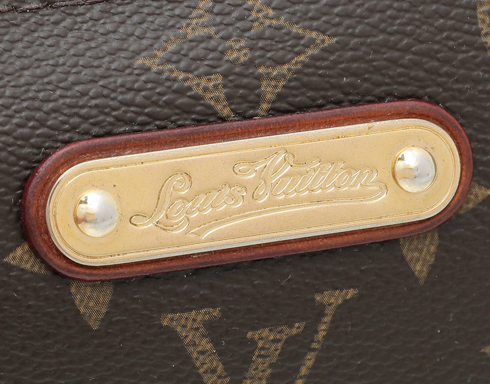 Louis Vuitton Brown Monogram Eva Clutch Bag