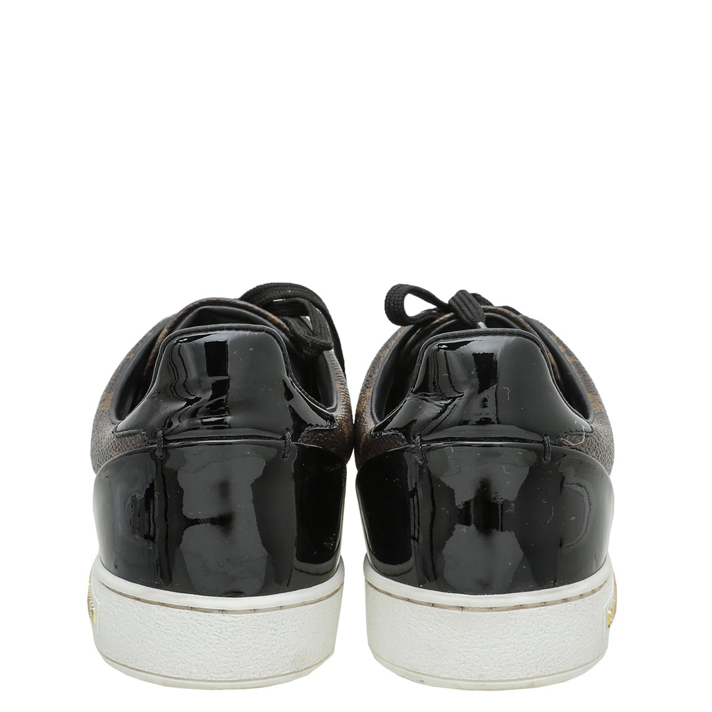 Louis Vuitton Bicolor Monogram Frontrow Sneakers 37.5
