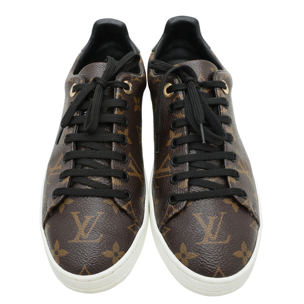 Louis Vuitton Bicolor Monogram Frontrow Sneakers 37.5