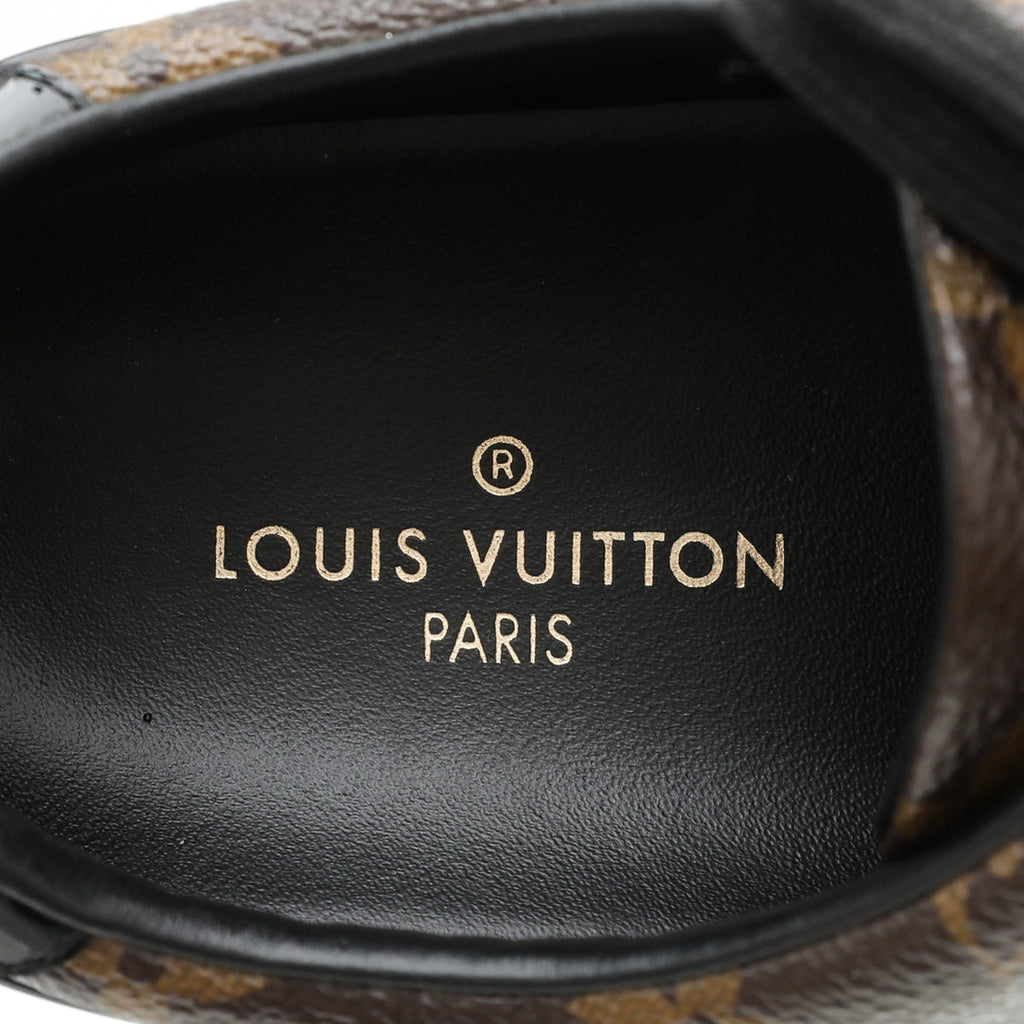 Louis Vuitton Bicolor Monogram Frontrow Sneakers 37.5
