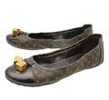 Louis Vuitton Brown Monogram Lovely Ballet Flats 37