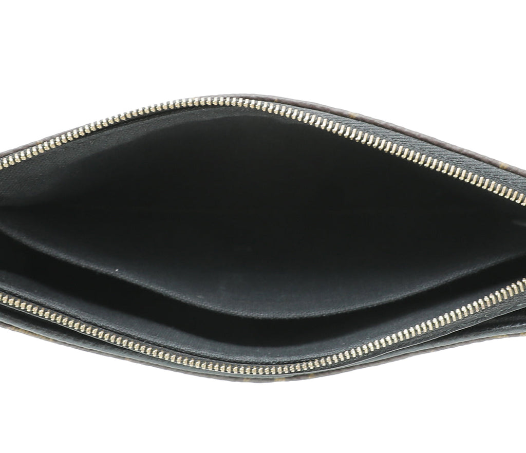 Louis Vuitton Bicolor Monogram Pallas Clutch Crossbody Bag
