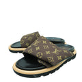 Louis Vuitton Cacao Brown Monogram Pool Pillow Comfort Mule 39