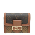 Louis Vuitton Monogram Reverse Dauphine Compact Wallet