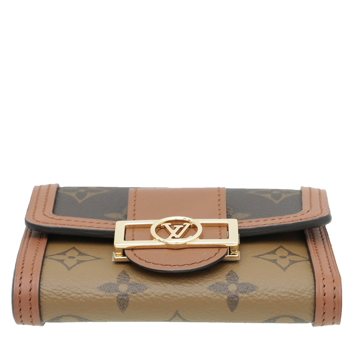 Louis Vuitton Monogram Reverse Dauphine Compact Wallet