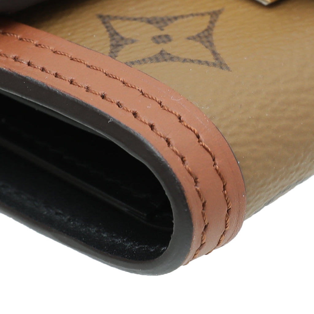 Louis Vuitton Monogram Reverse Dauphine Compact Wallet