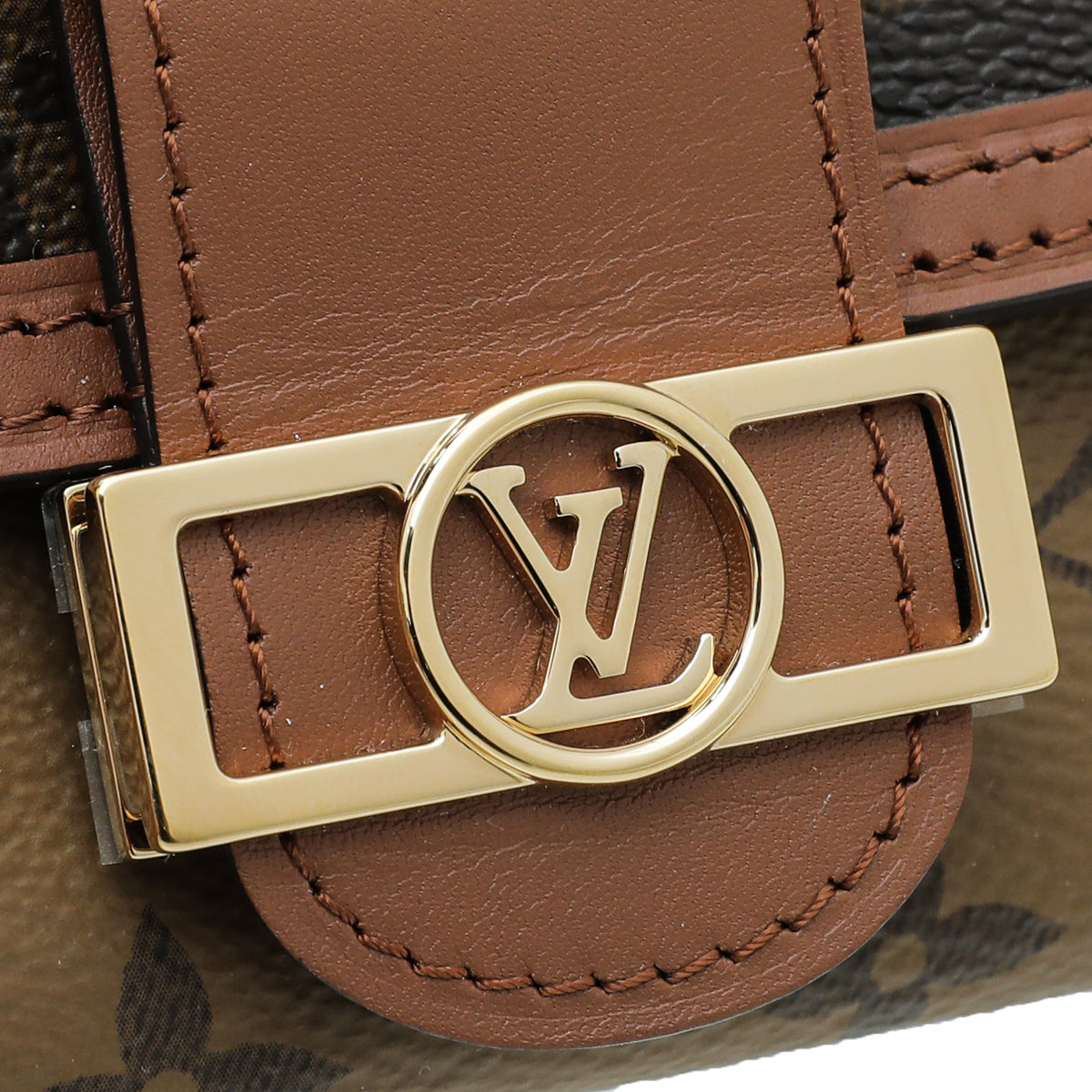 Louis Vuitton Monogram Reverse Dauphine Compact Wallet