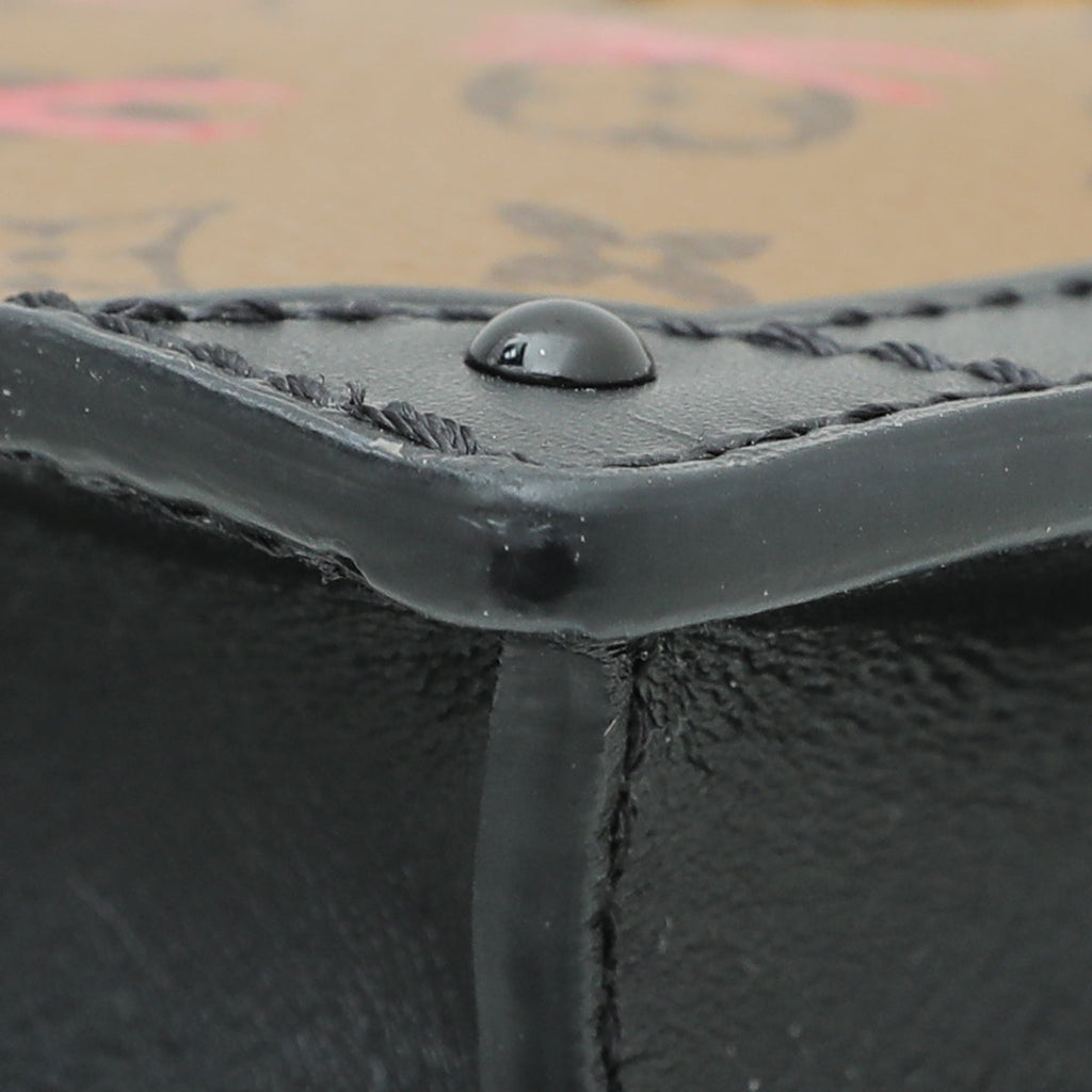 Louis Vuitton Monogram Reverse Trunk Clutch Bag