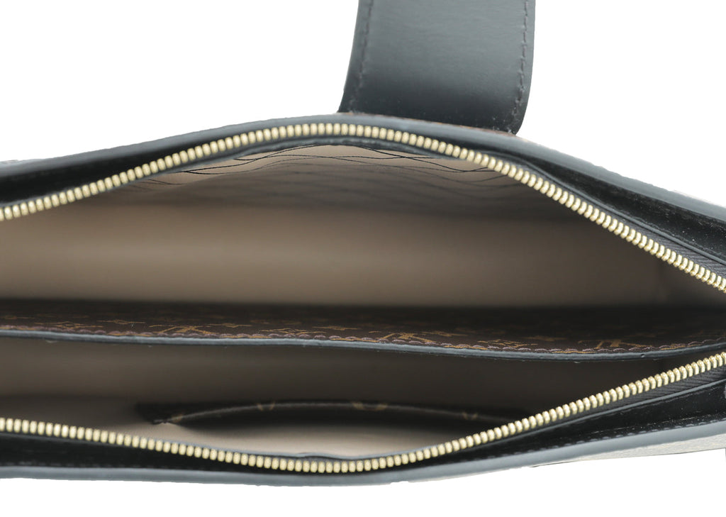Louis Vuitton Monogram Reverse Trunk Clutch Bag
