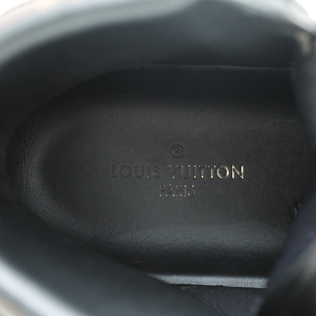 Louis Vuitton Tricolor Monogram Rivoli Sneaker Boot 8.5