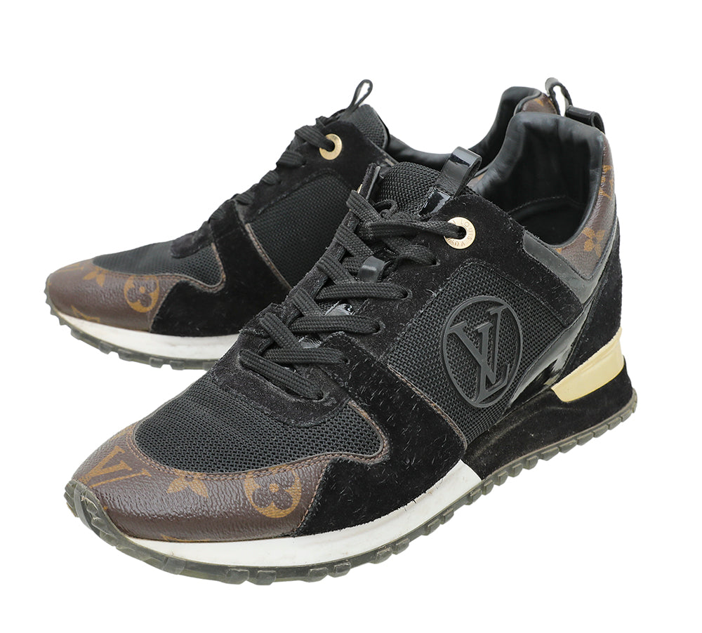 Louis Vuitton Bicolor Monogram Run Away Trainer Sneaker 39.5