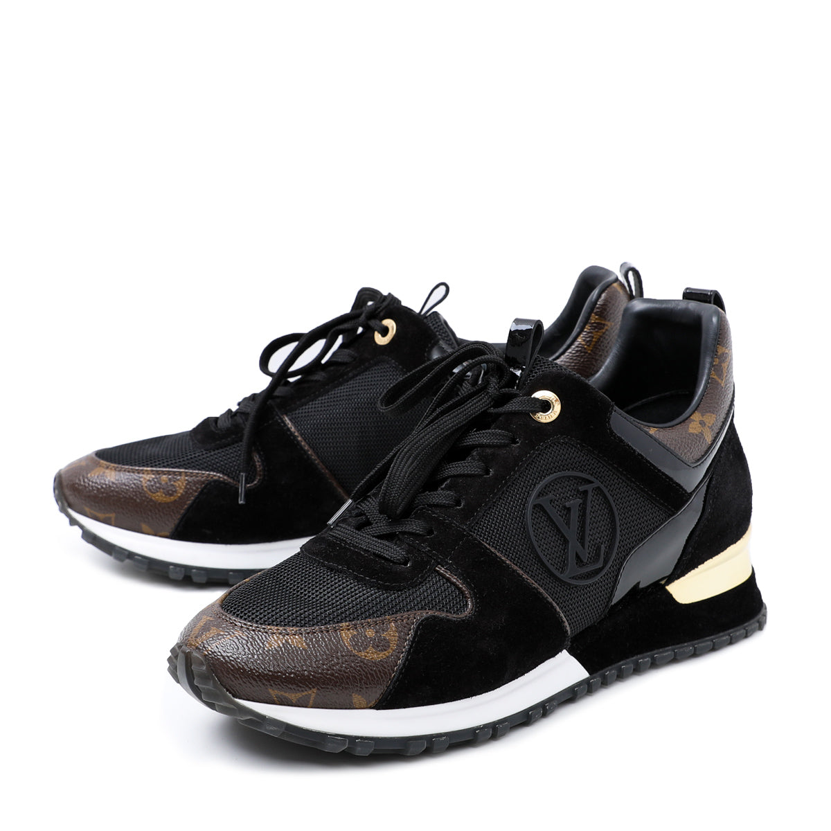 Louis Vuitton Bicolor Monogram Runaway Sneakers 40