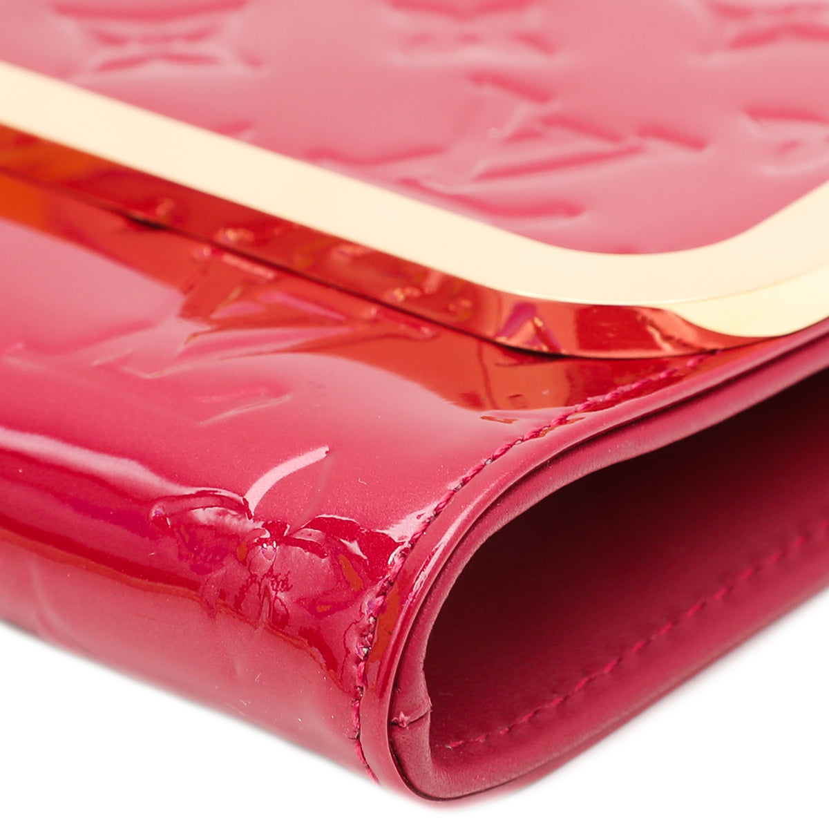 Louis Vuitton Pomme D'amour Monogram Vernis Rossmore Clutch