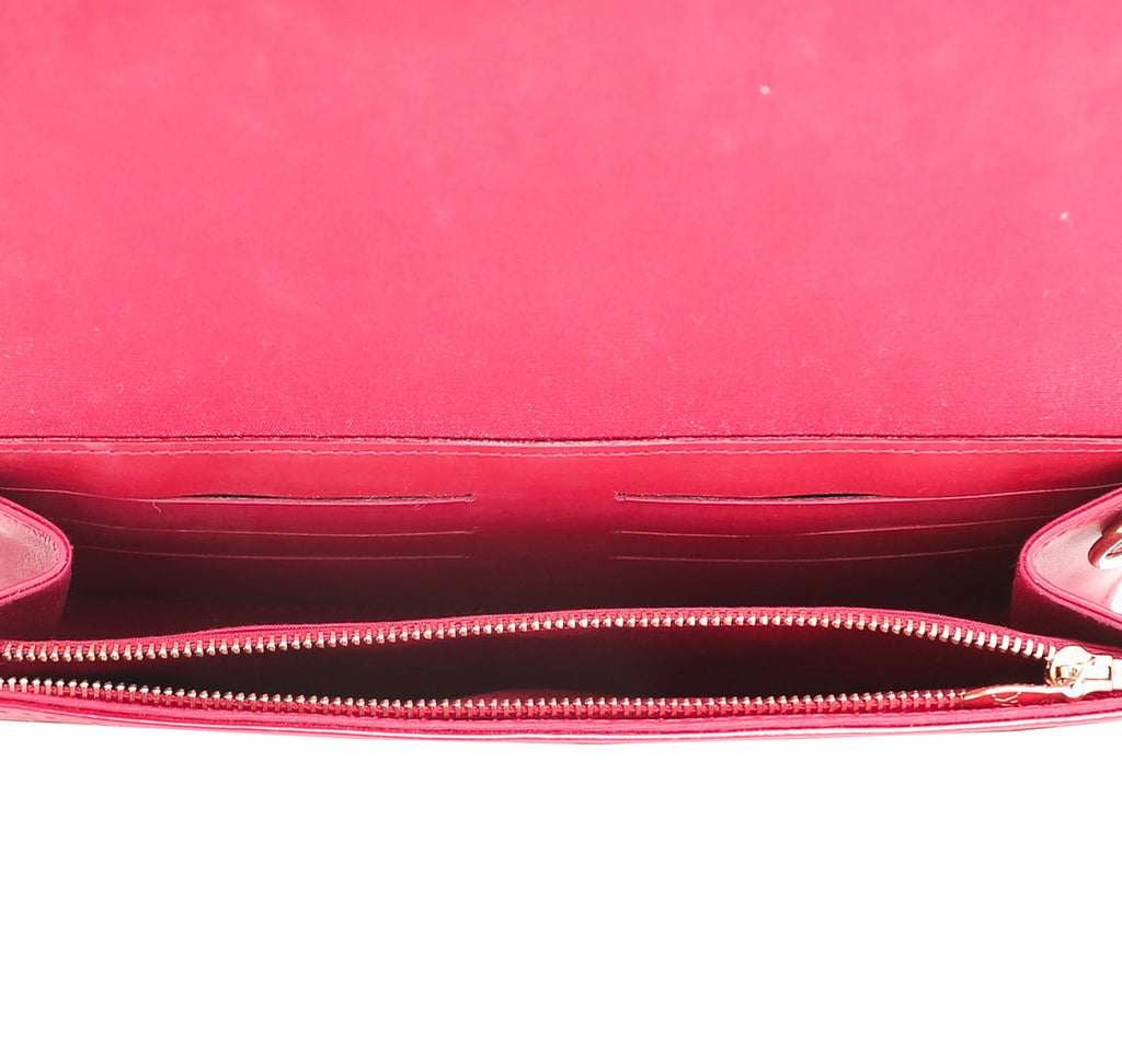 Louis Vuitton Pomme D'amour Monogram Vernis Rossmore Clutch