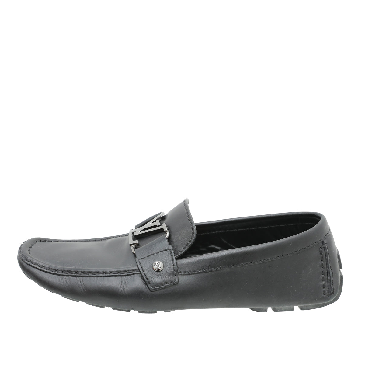 Louis Vuitton Black Monte Carlo Moccasin 7.5