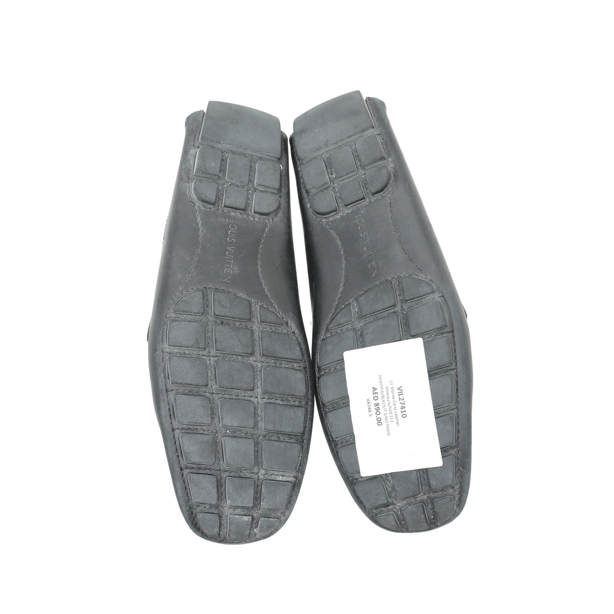 Louis Vuitton Black Monte Carlo Moccasin 7.5