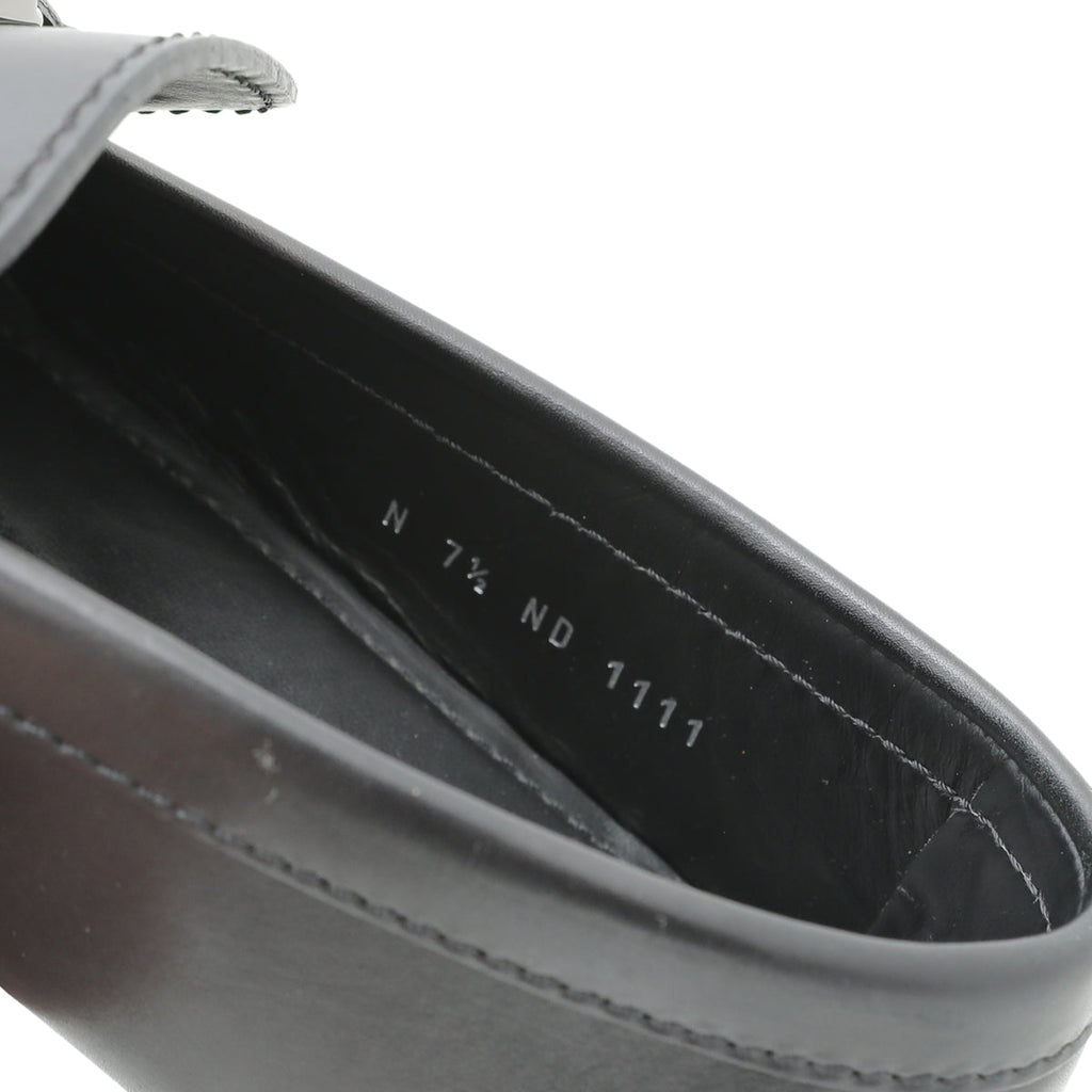 Louis Vuitton Black Monte Carlo Moccasin 7.5