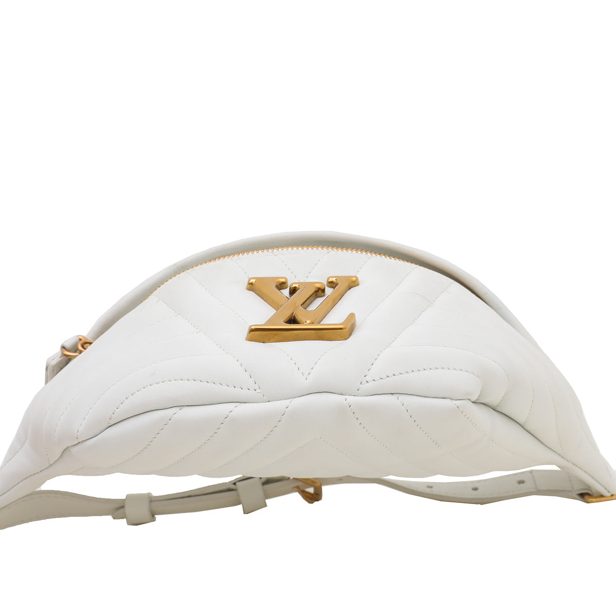 Louis Vuitton White New Wave Bumbag