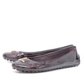 Louis Vuitton Amarante Oxford Flat Ballerina 38