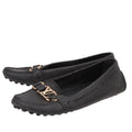 Louis Vuitton Black Oxford Loafers 38