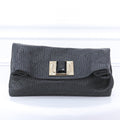 Louis Vuitton Black Pochette Altair Clutch