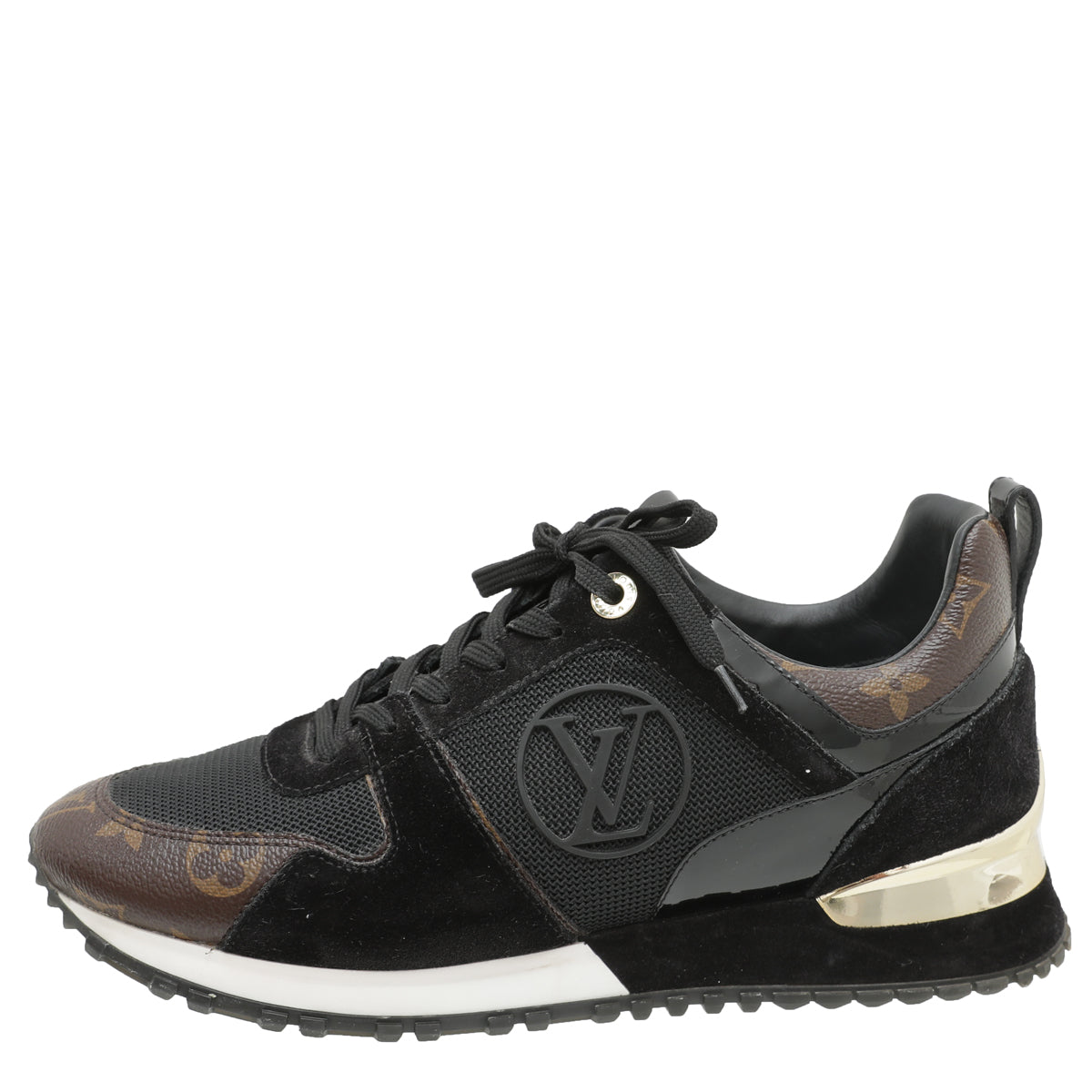 Louis Vuitton Bicolor Run Away Trainer Sneaker 37.5