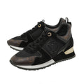 Louis Vuitton Bicolor Run Away Trainer Sneaker 34.5