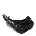 Louis Vuitton Black Suede Elba Scrunch Ballet Flats 38.5
