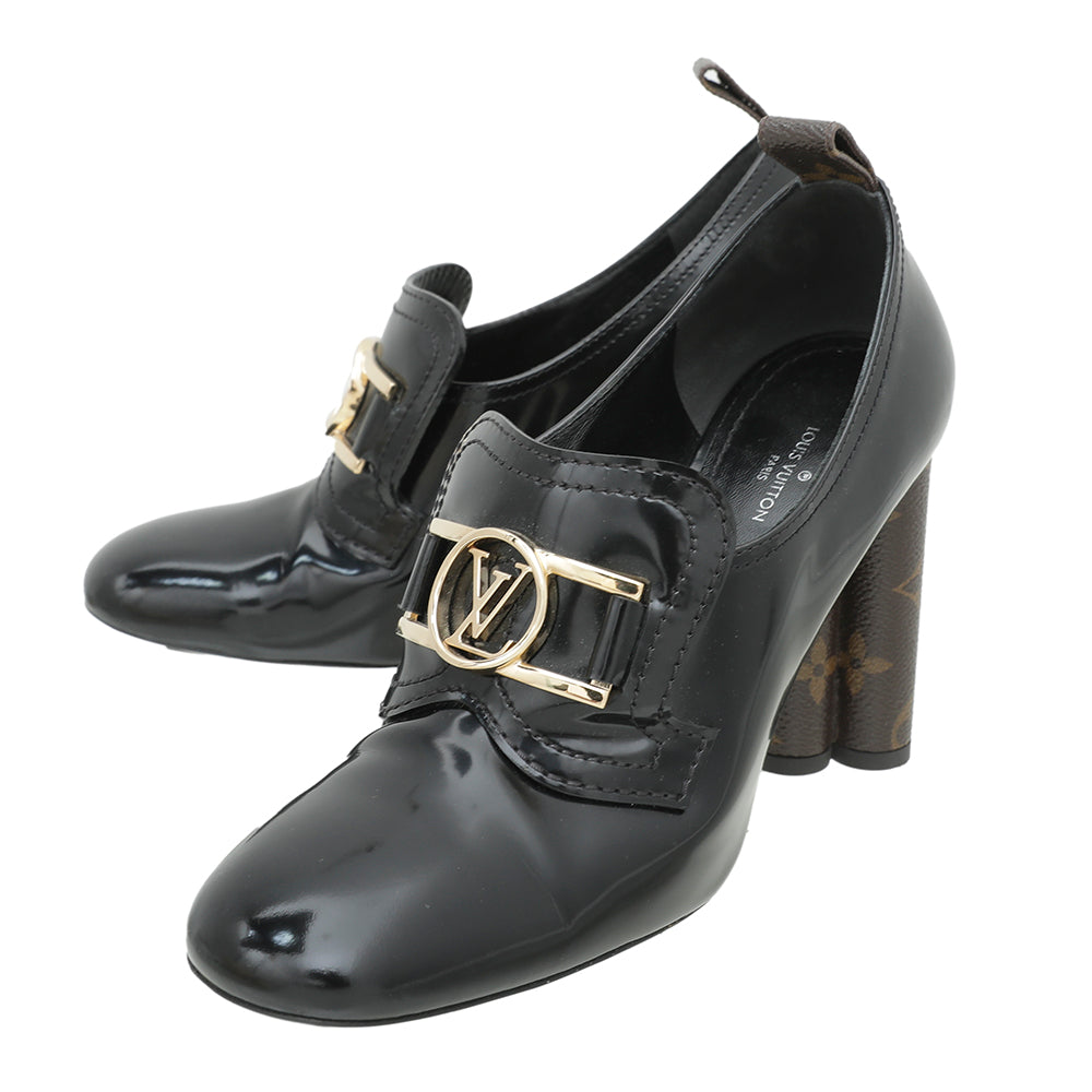 Louis Vuitton Bicolor Swift Loafer Pumps 38