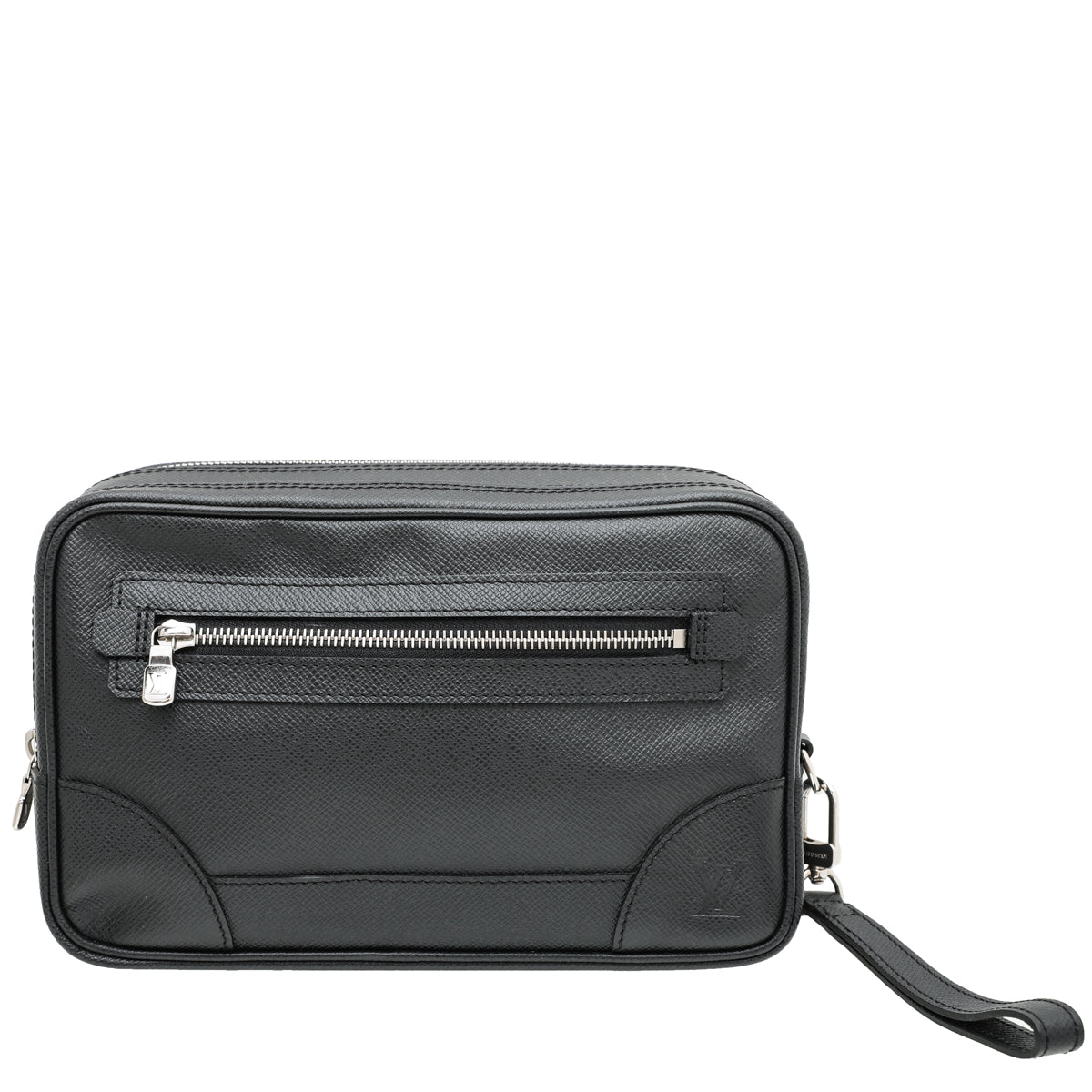 Louis Vuitton Black Taiga Ardoise Pavel Clutch