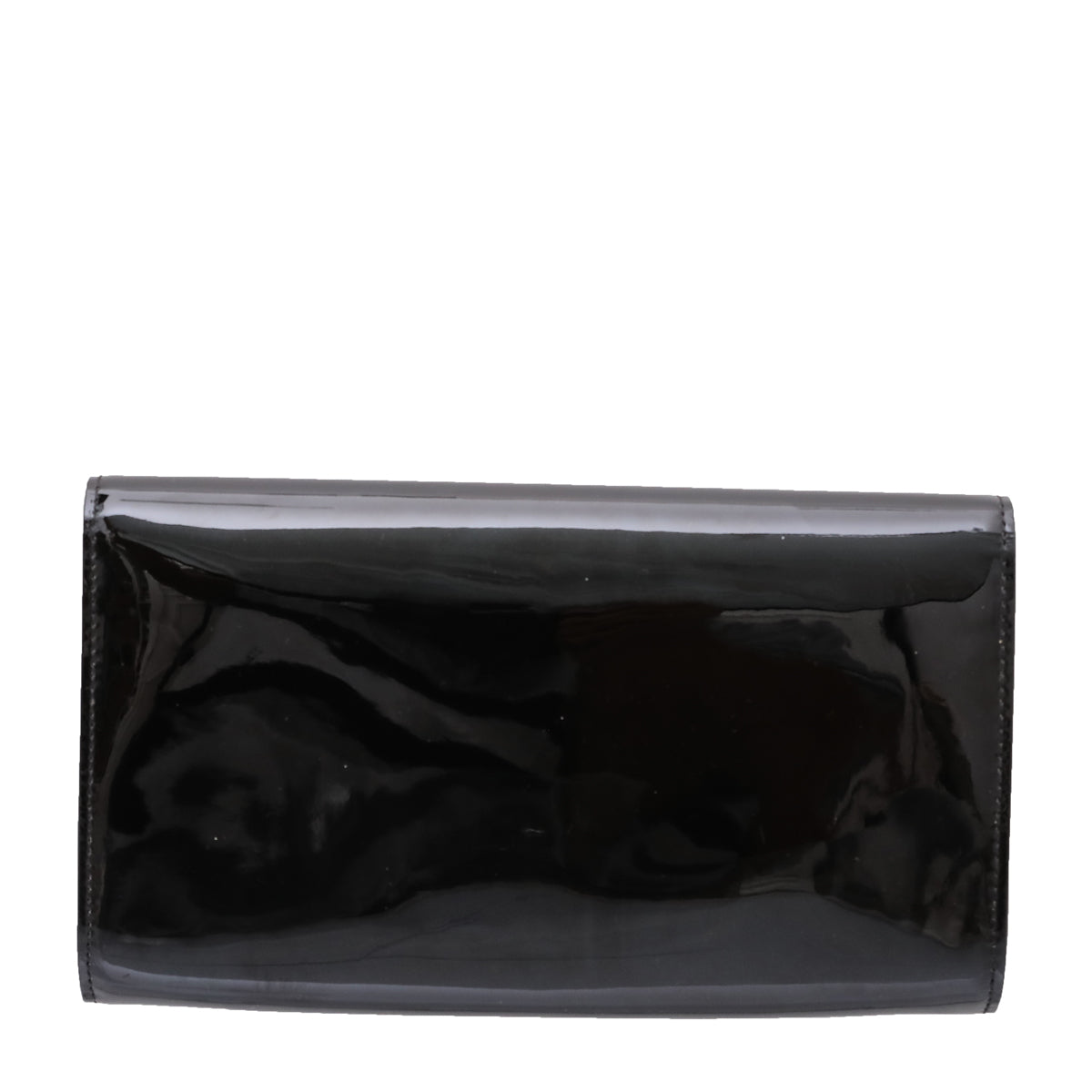 Louis Vuitton Black Vernis Louise Clutch