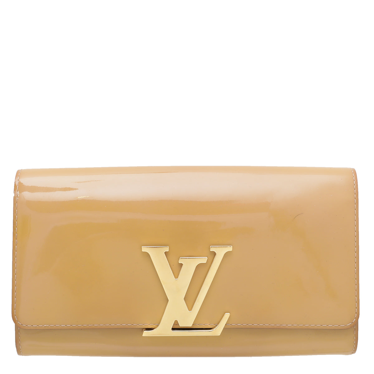 Louis Vuitton Nude Vernis Louise Clutch