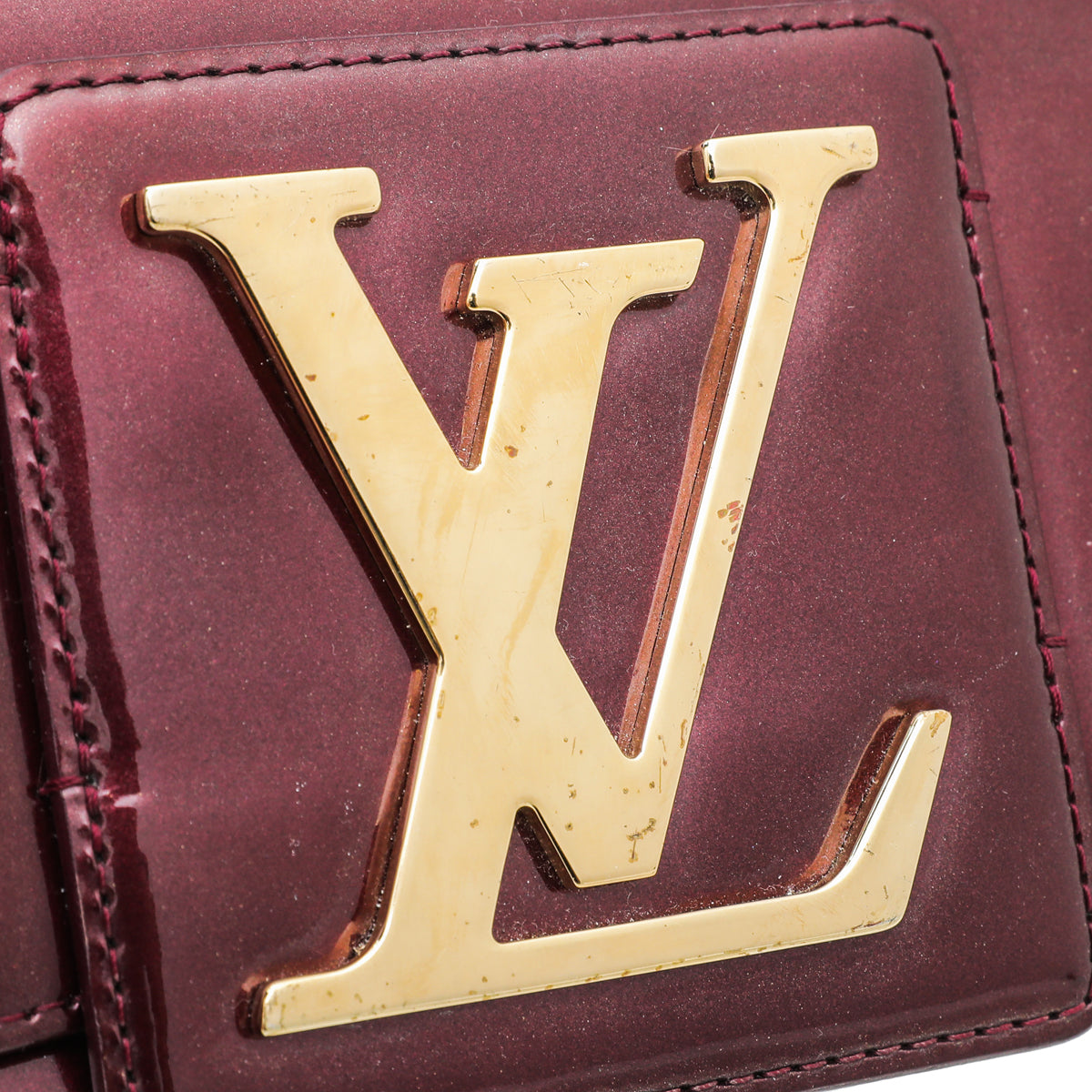 Louis Vuitton Rouge Fauviste Vernis Sobe Clutch