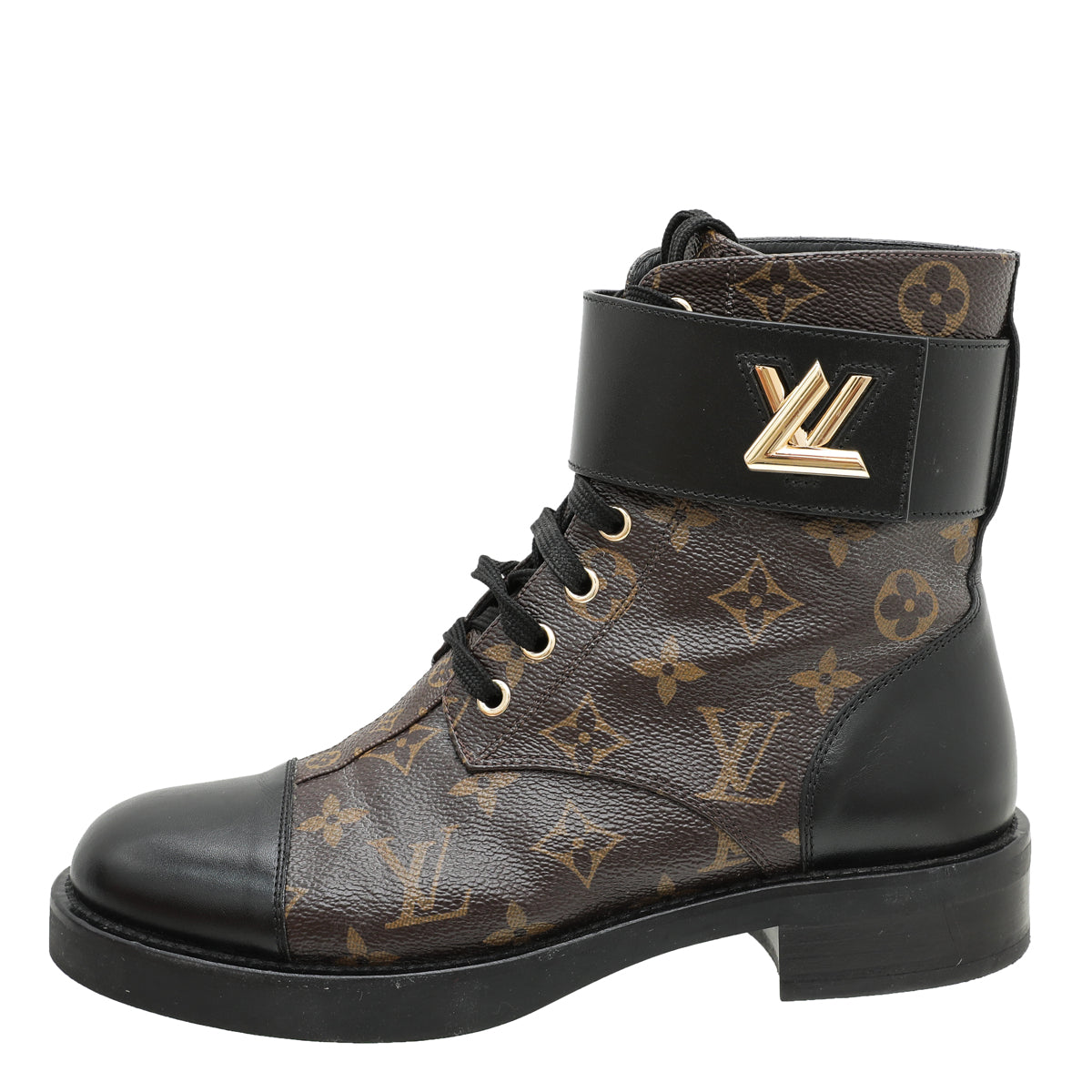 Louis Vuitton Bicolor Wonderland Flat Ranger Boot 38