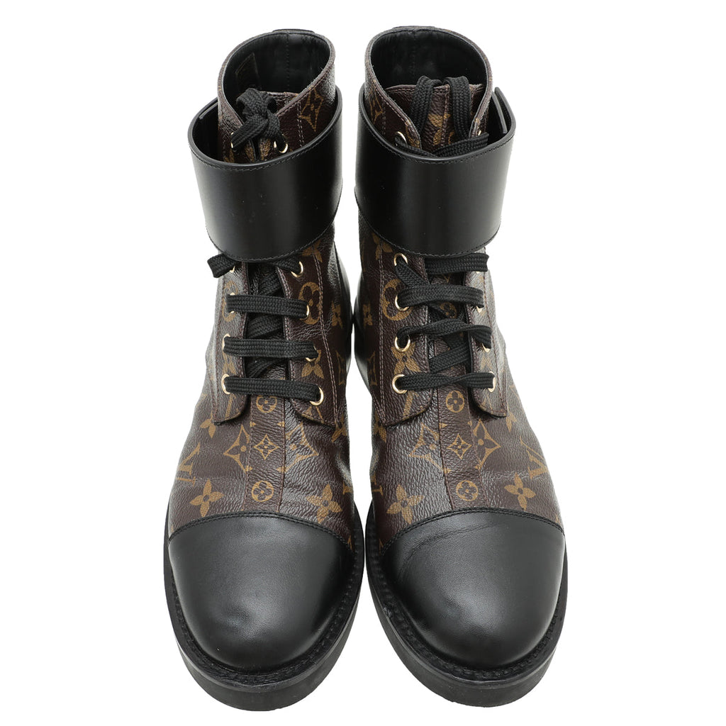 Louis Vuitton Bicolor Wonderland Flat Ranger Boot 38