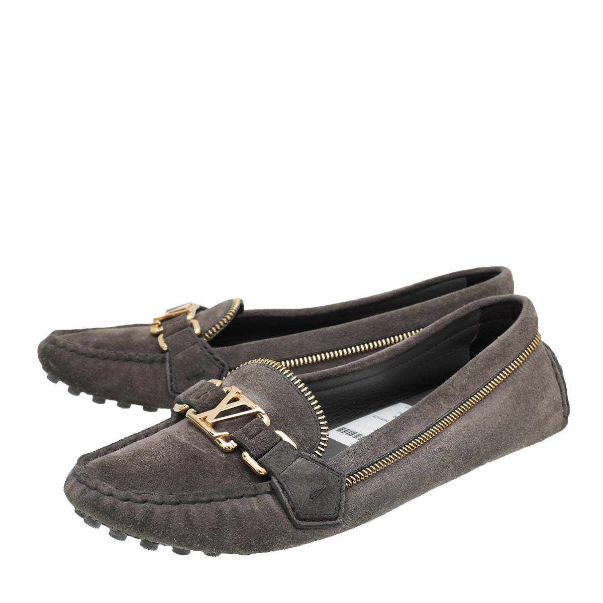 Louis Vuitton Zipper Oxford Loafers 38