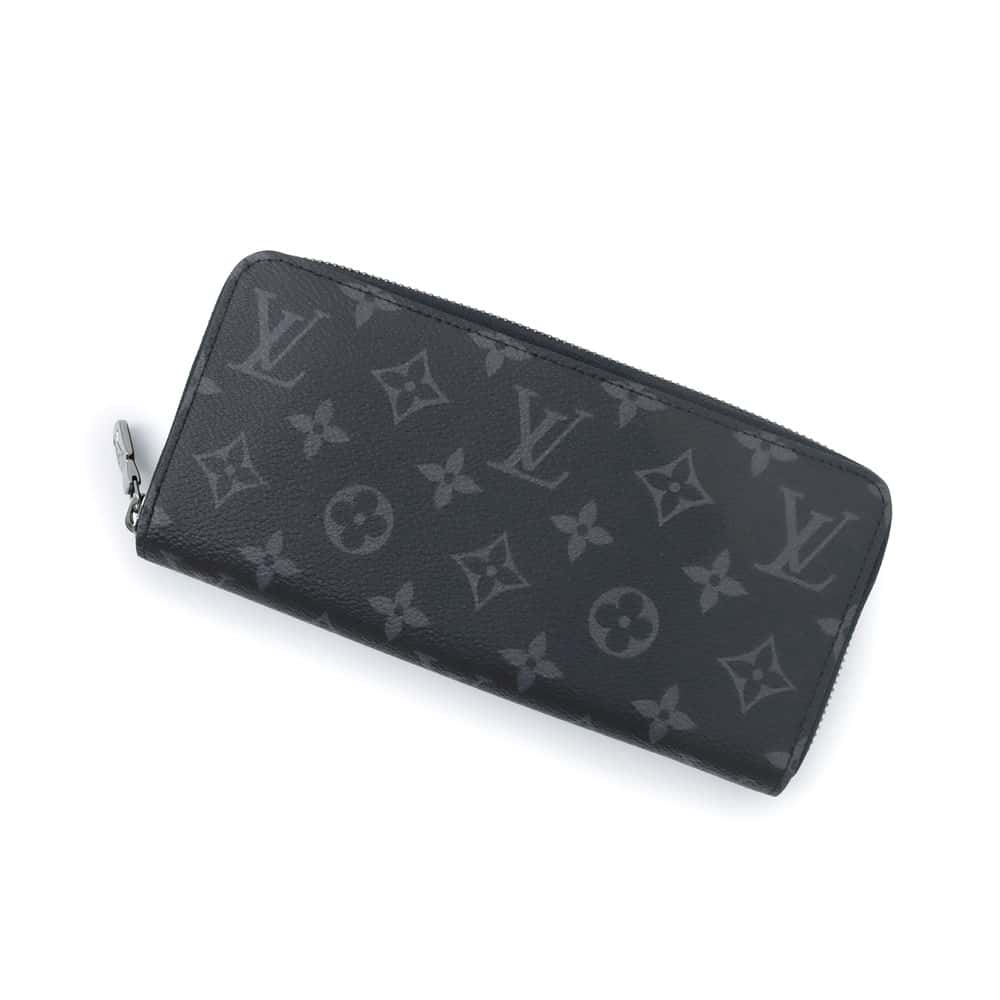 LOUIS VUITTON Zippy Wallet - Horizontal NoirM11611 Monogram Eclipse