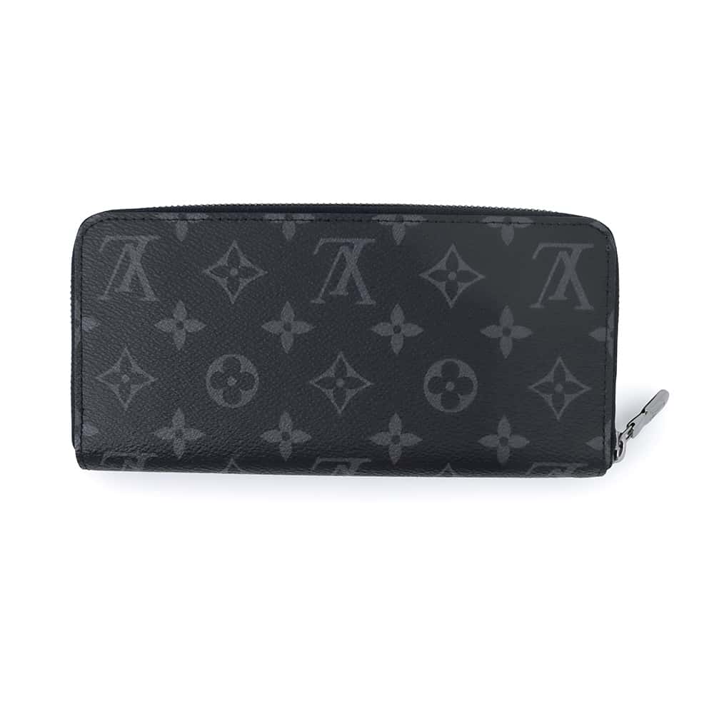 LOUIS VUITTON Zippy Wallet - Horizontal NoirM11611 Monogram Eclipse