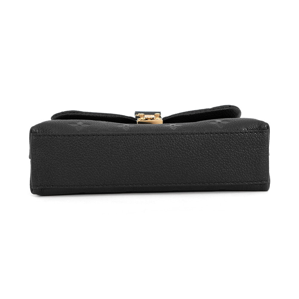 LOUIS VUITTON Nano-Madeleine NoirM12144 Monogram Empreinte Leather