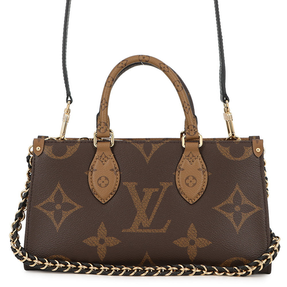 LOUIS VUITTON Onthego EW Chain RedM14236 Monogram Reverse Canvas Monogram Giant