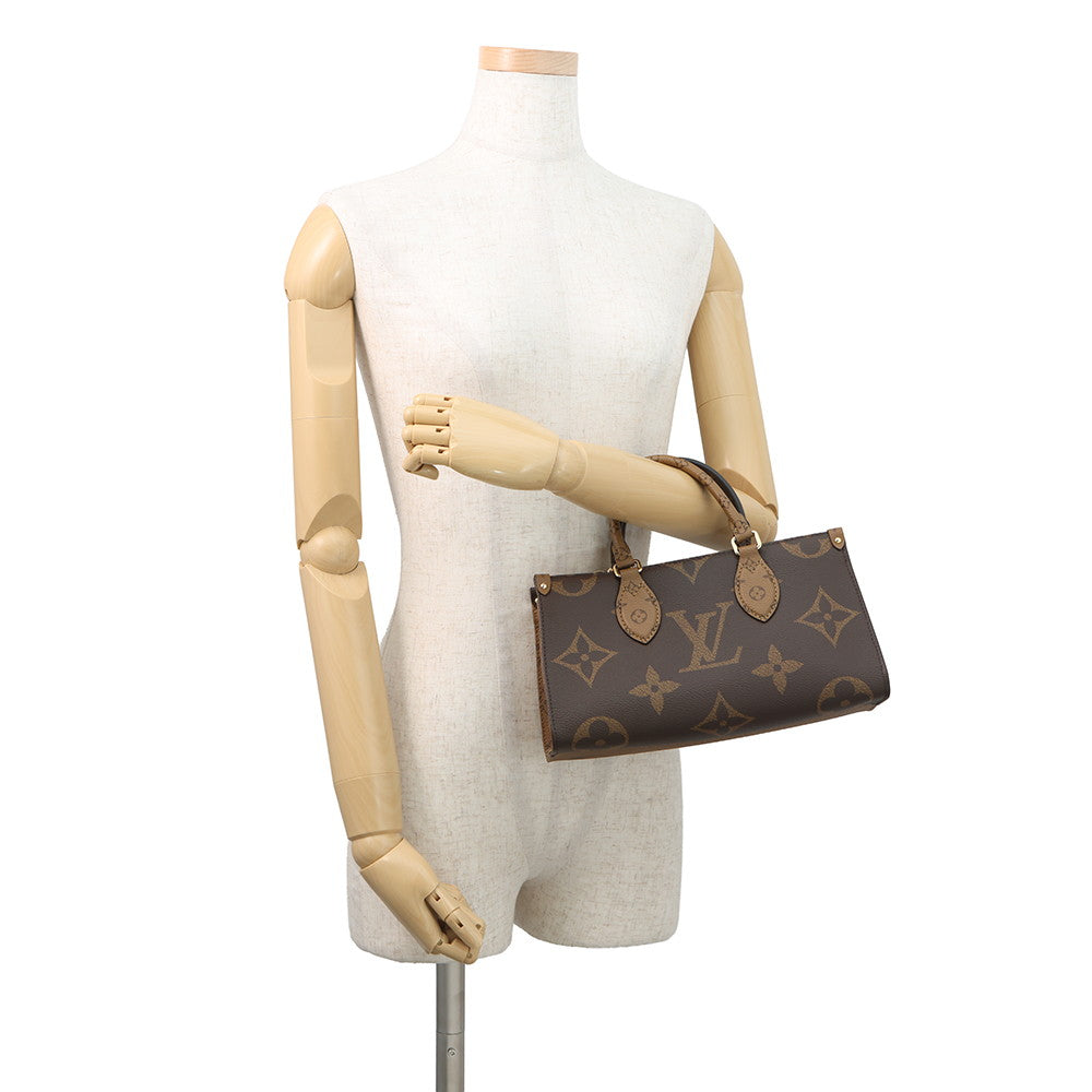 LOUIS VUITTON Onthego EW Chain RedM14236 Monogram Reverse Canvas Monogram Giant