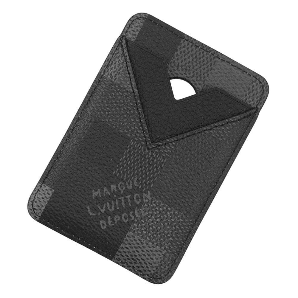 LOUIS VUITTON Porte Cartes Magnets BlackM15097 Damoflage