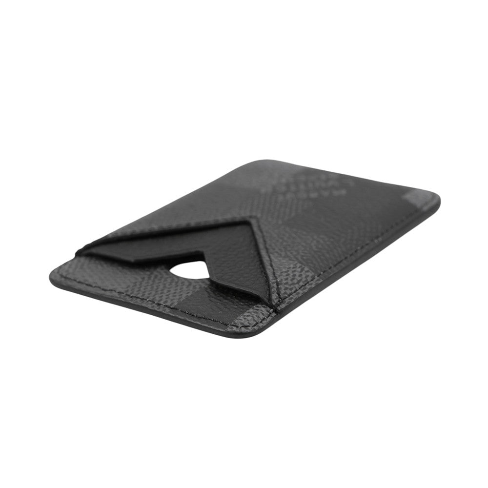 LOUIS VUITTON Porte Cartes Magnets BlackM15097 Damoflage