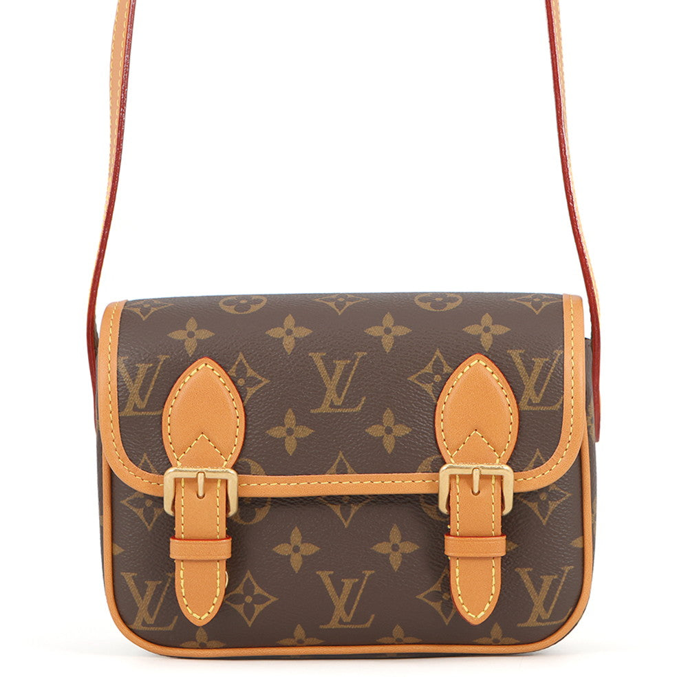 LOUIS VUITTON Satchel Wearable Wallet BrownM26805 Monogram