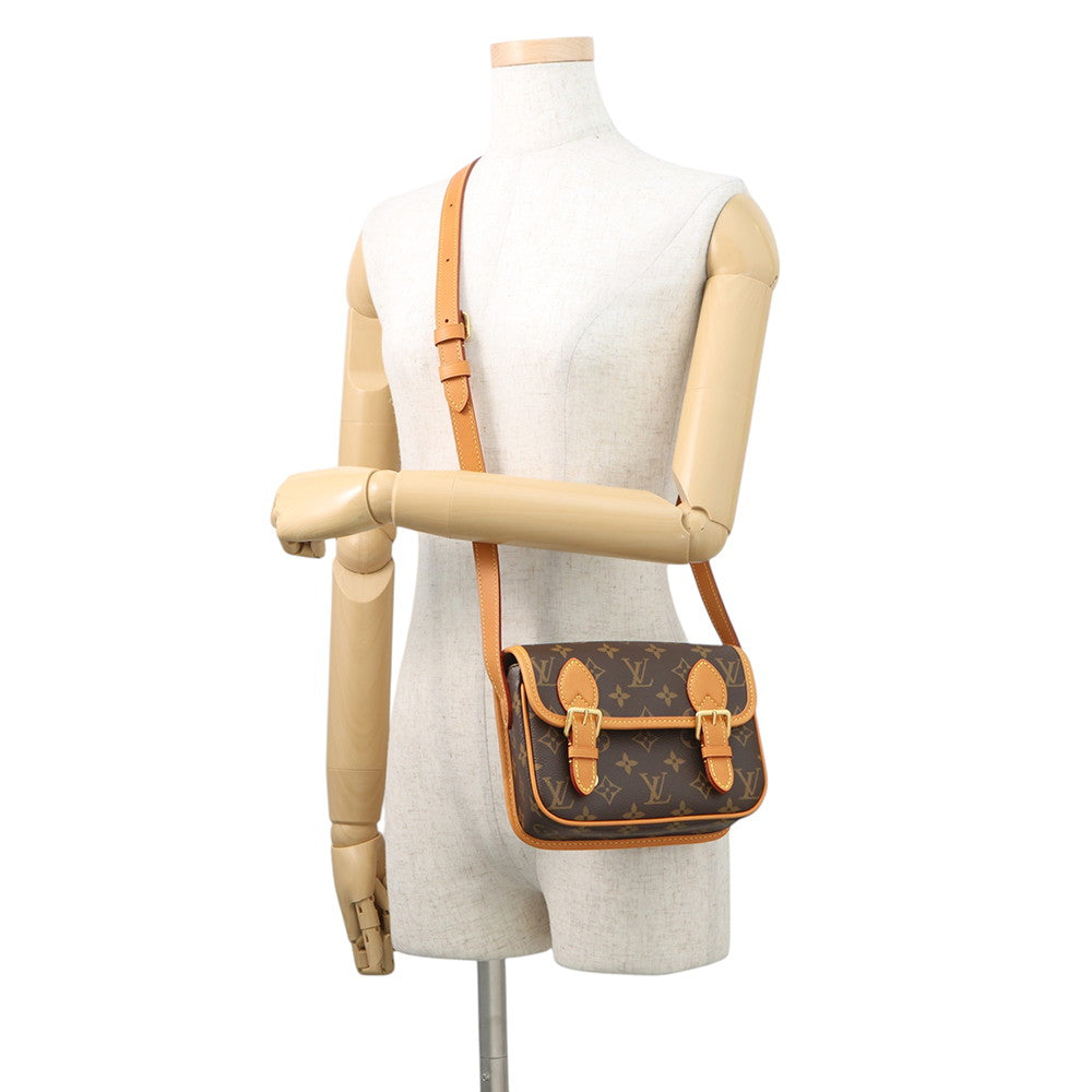LOUIS VUITTON Satchel Wearable Wallet BrownM26805 Monogram