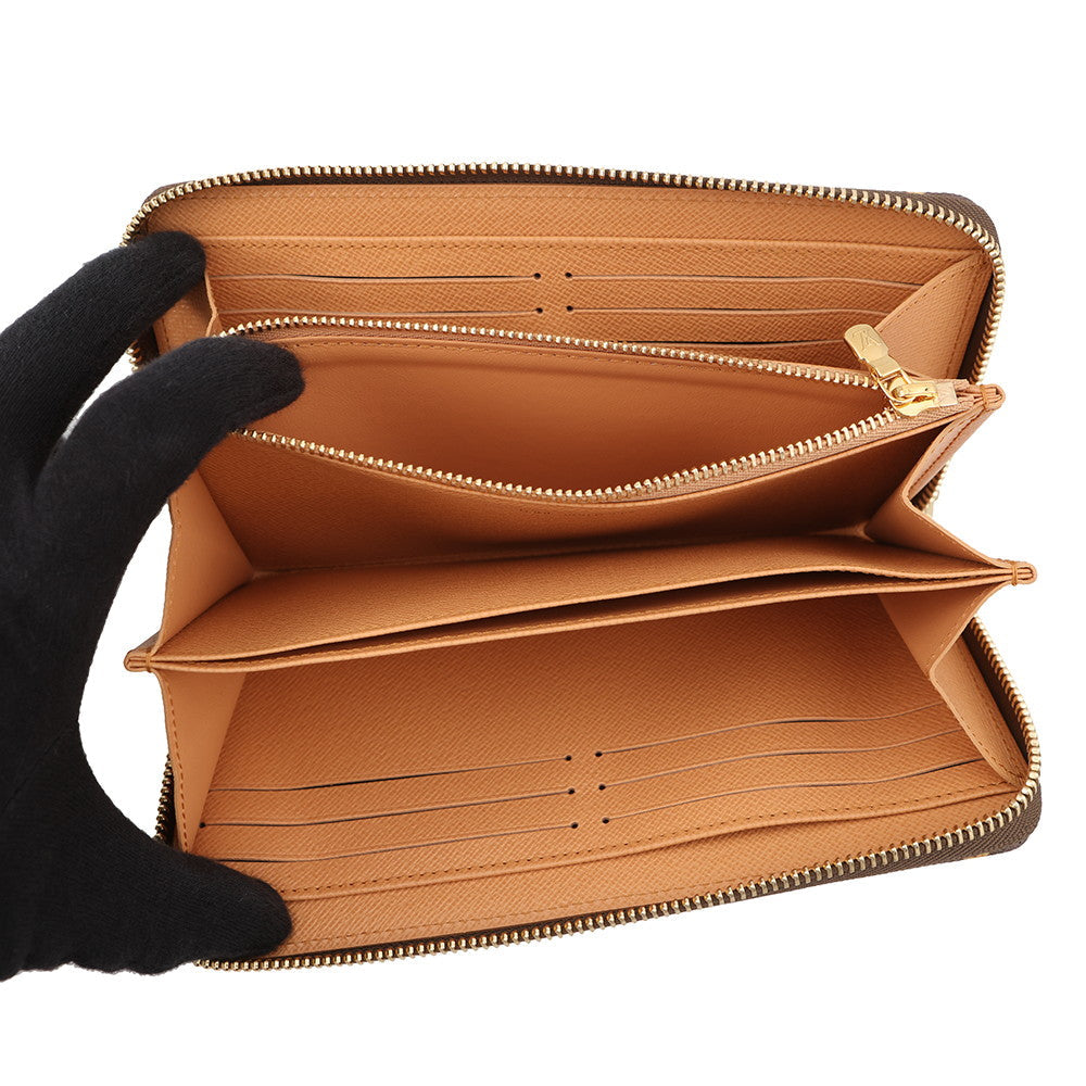 LOUIS VUITTON Zippy Wallet Monogram Origin EbeneM27683 Monogram Origin Coated Canvas