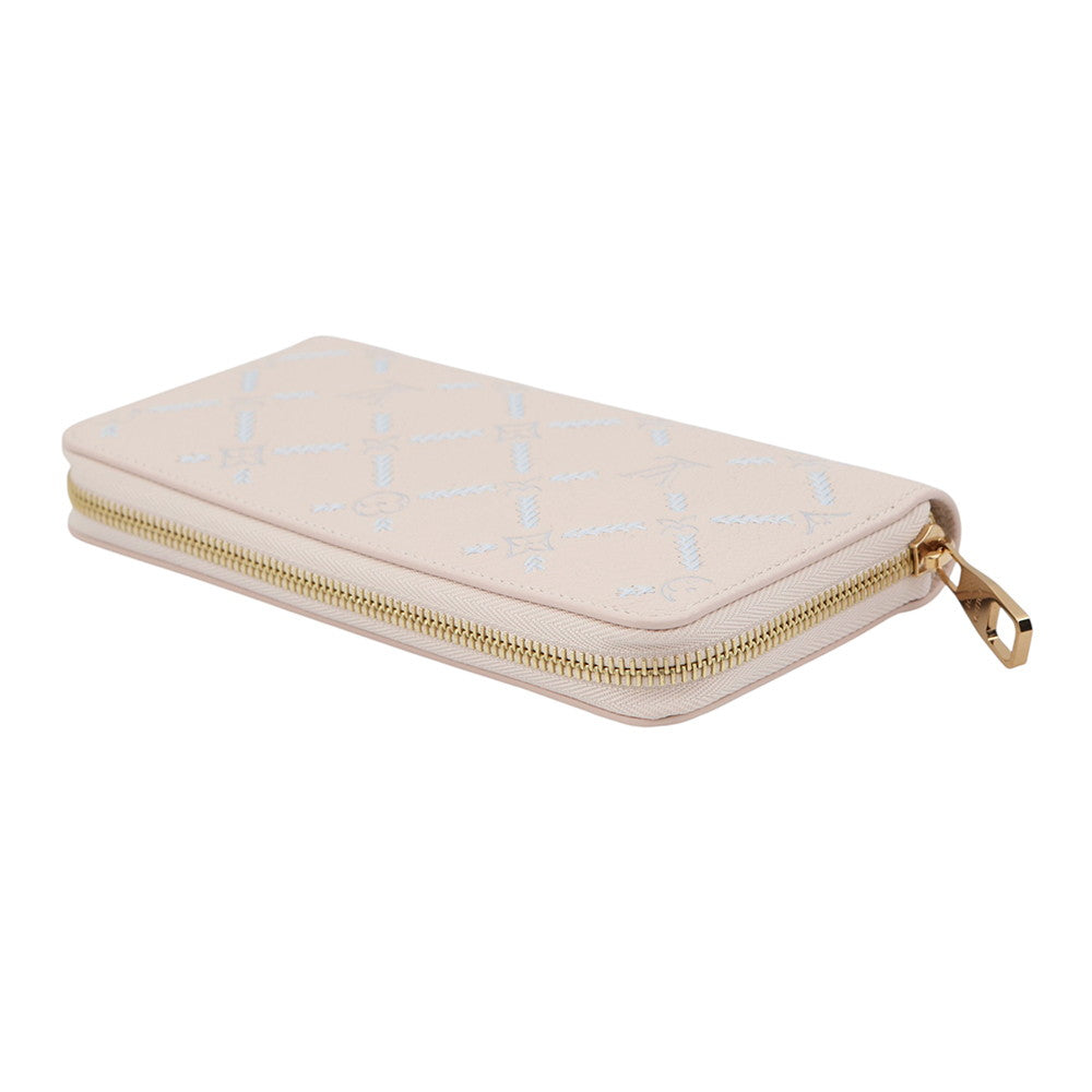 LOUIS VUITTON Zippy wallet Quartz TulleM28510 Monogram Empreinte Leather