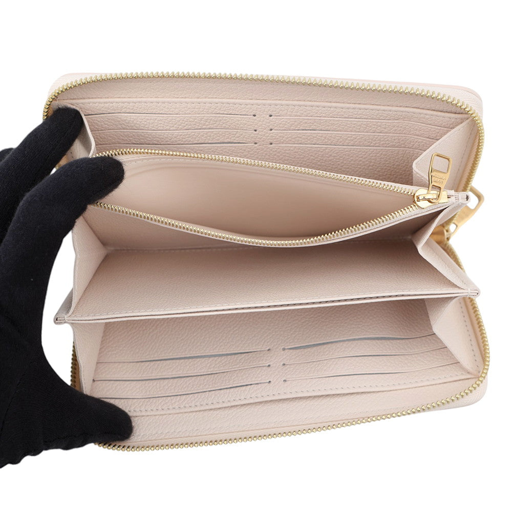 LOUIS VUITTON Zippy wallet Quartz TulleM28510 Monogram Empreinte Leather